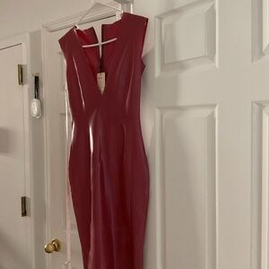 Iconic Pink Latex Dress from House of CB